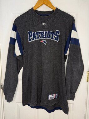 RETRO New England Patriots PATRIOTS Stitched Graphic NFL Jersey Shirt - Large